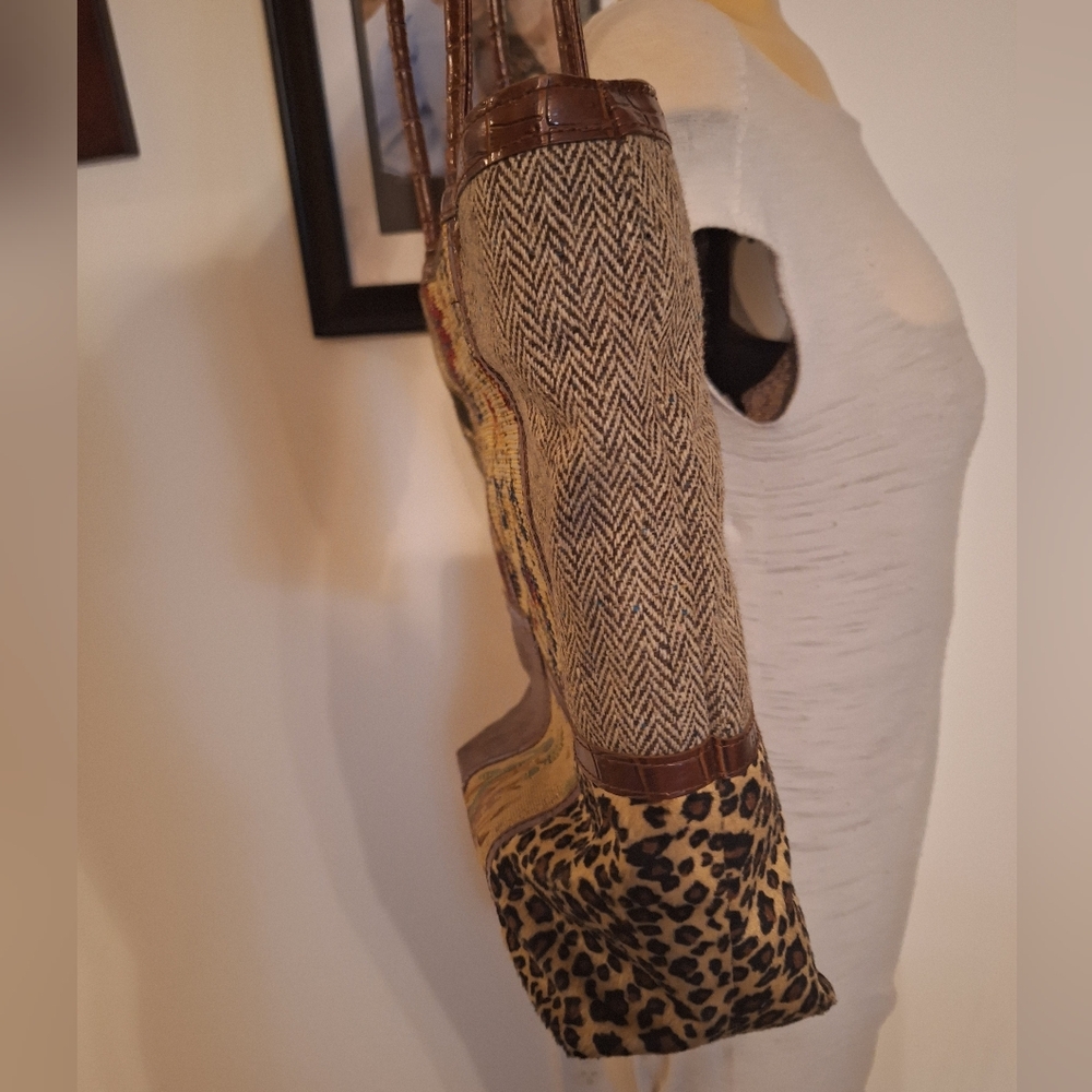 Patchwork Shoulder Bag - image 4